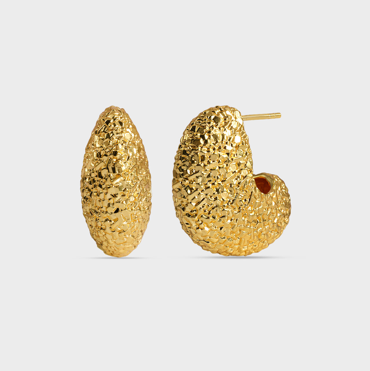 Textured Maxi Hoops
